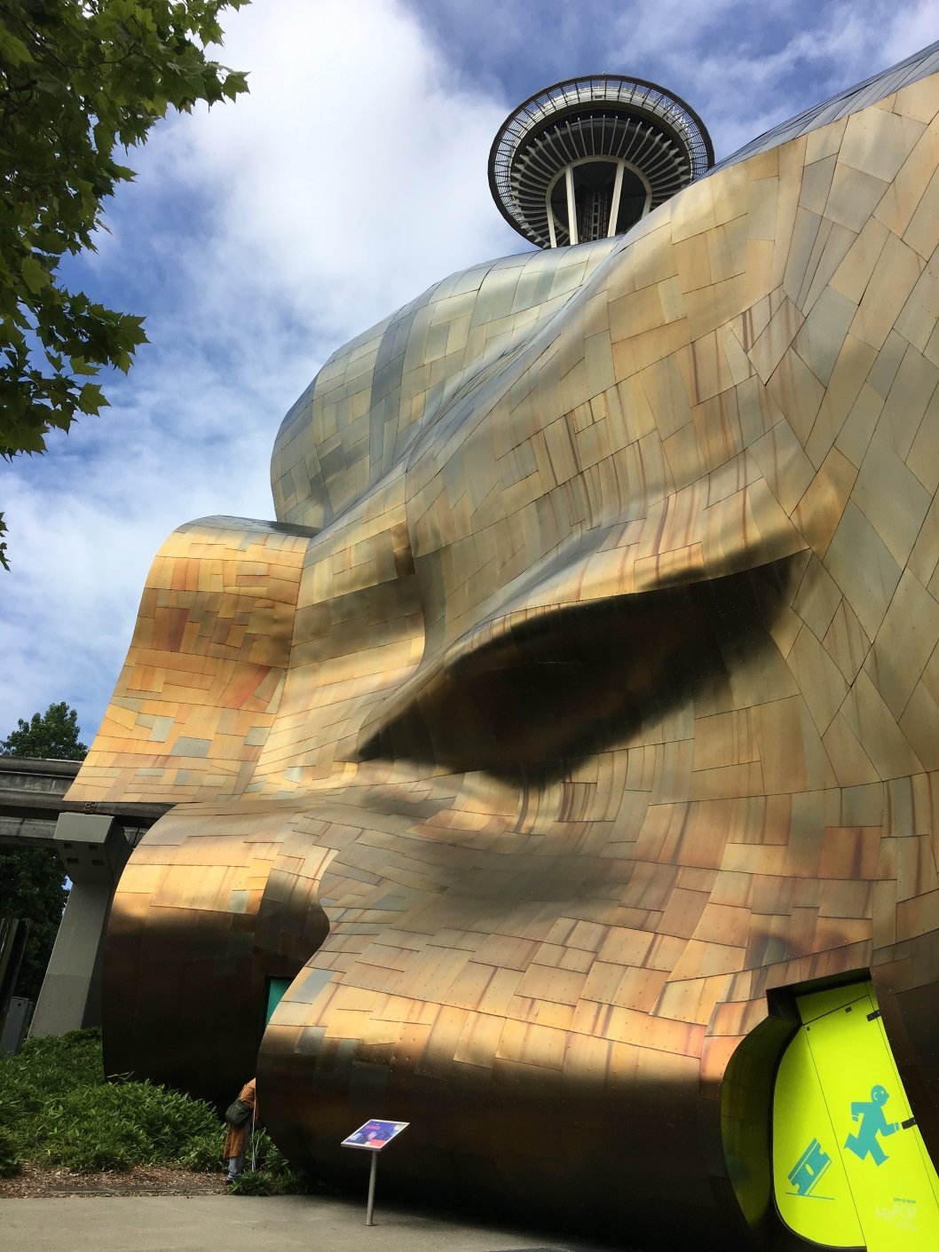 Museum of Pop Culture. You can also see the Needle in the background Needle