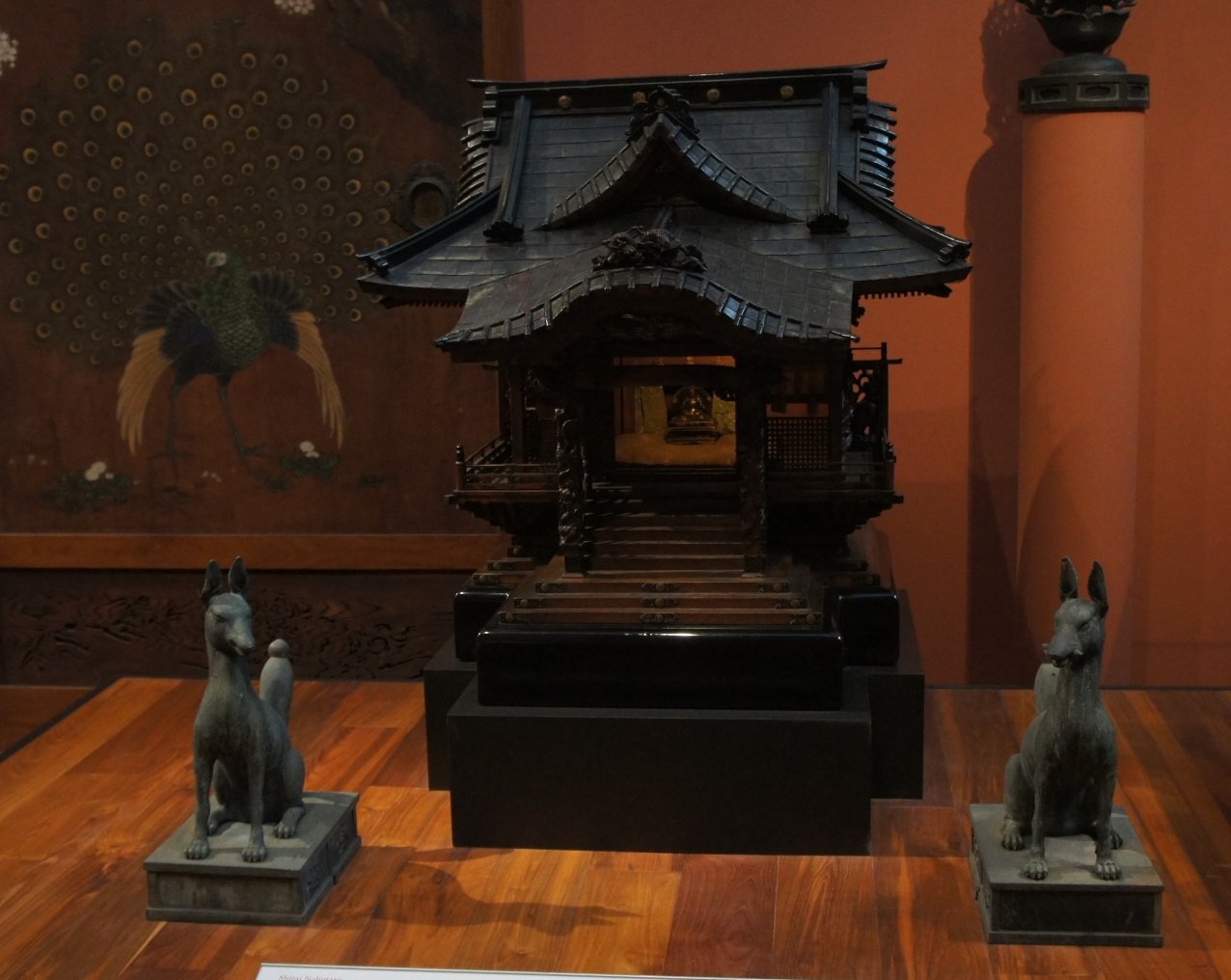 Part of the japanese exibition Temple