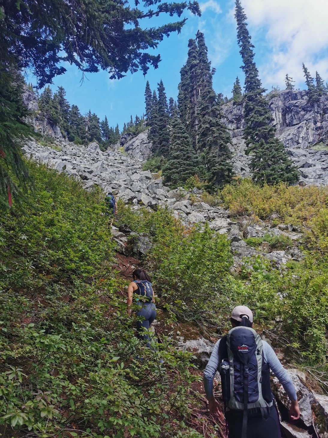 hike scramble