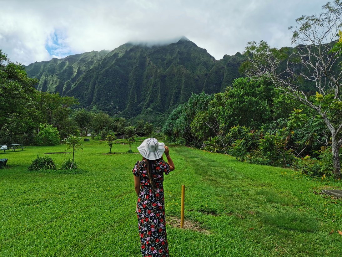 Botanical Gardens with JJ back