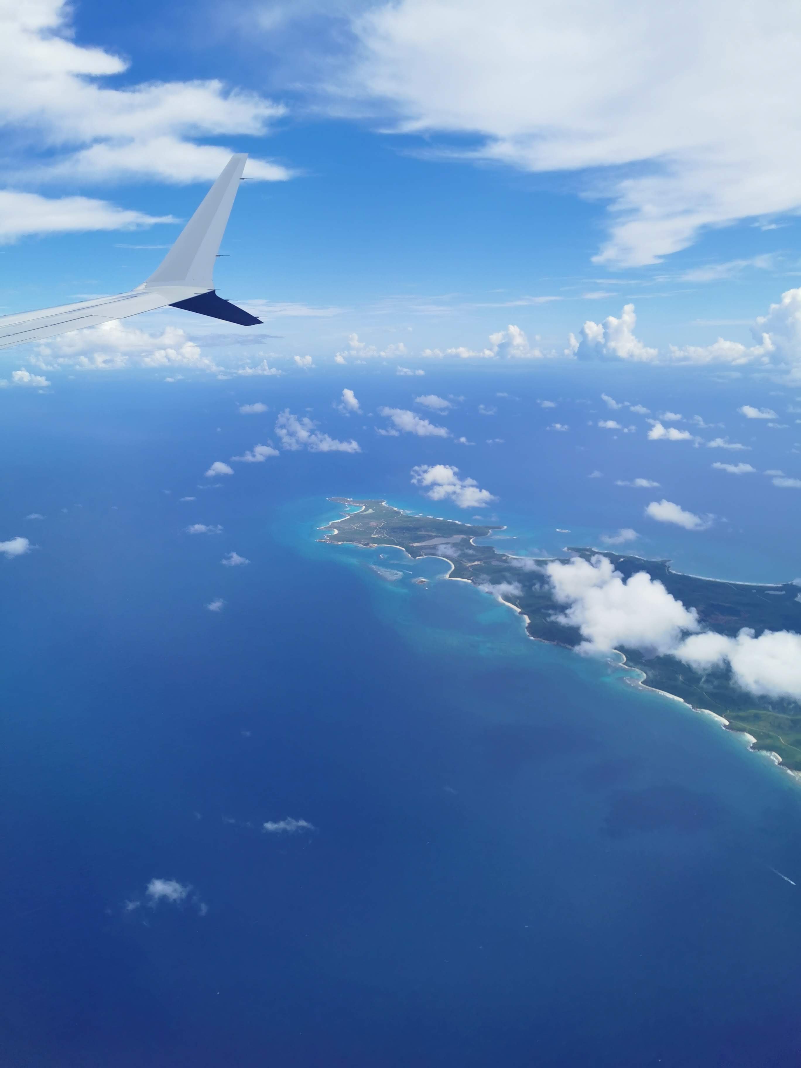 flight window view