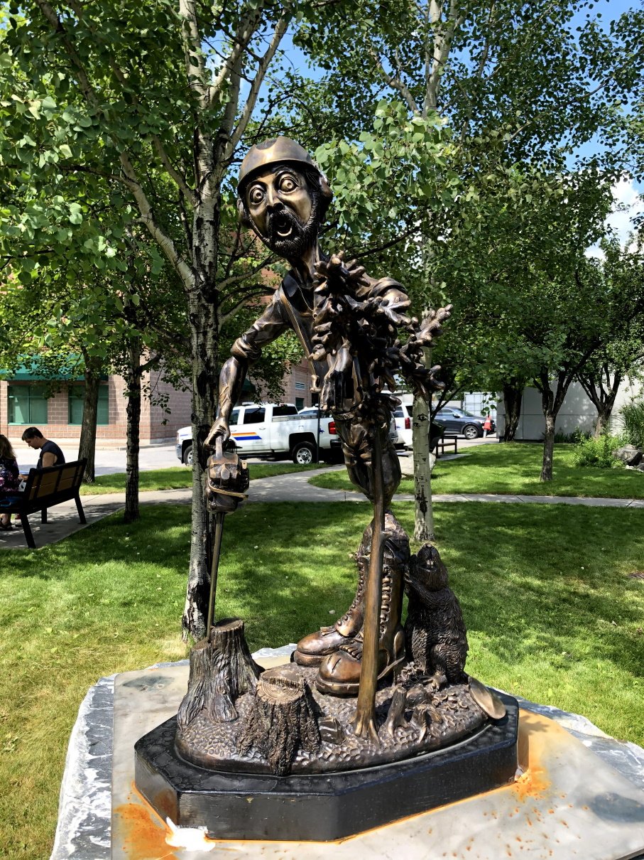 Castlegar sculpture beaver