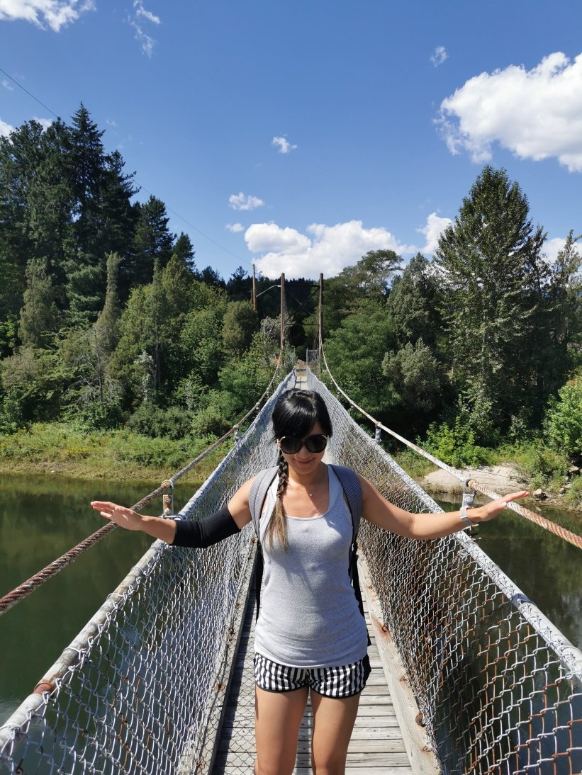 Zuckerberg Island bridge