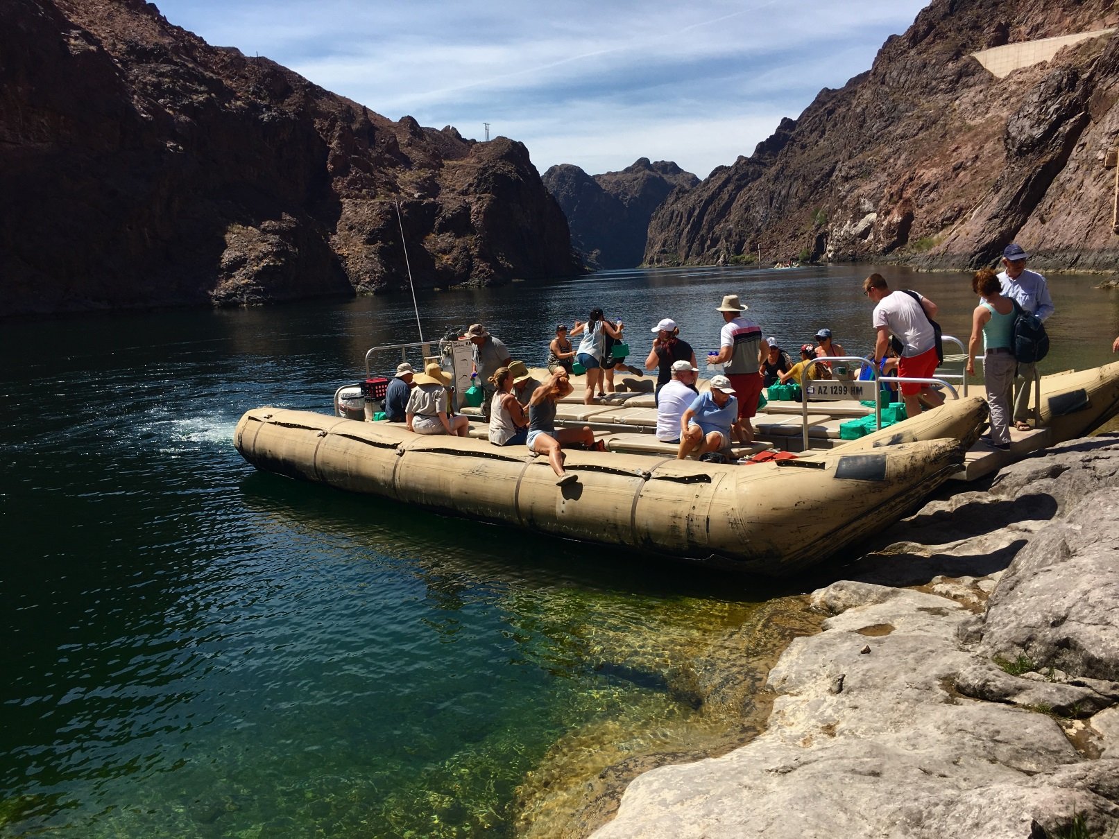 Our ride for the day Float