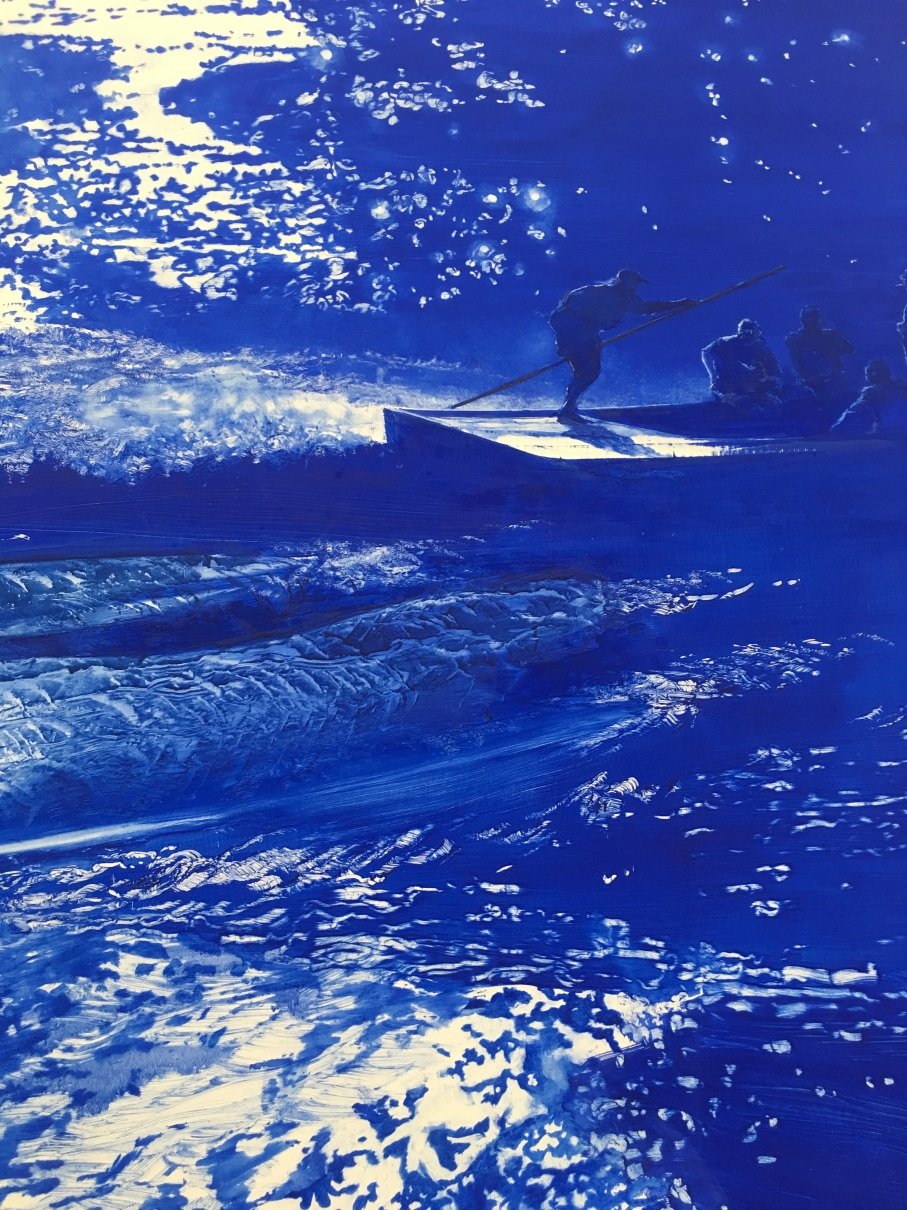 Simple and yet powerful blue 1