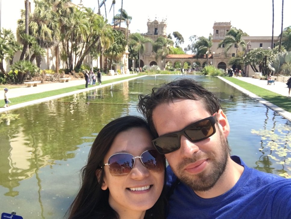 Thats it for the day. Another picture from the Balboa Park Us