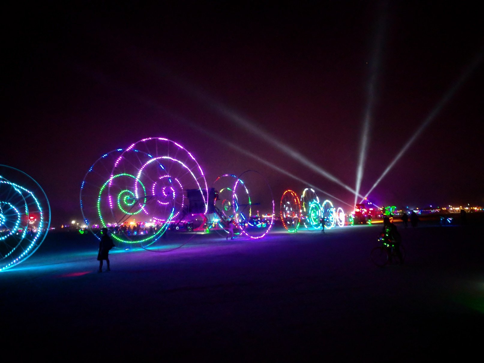 The Color Wheels circus wheels