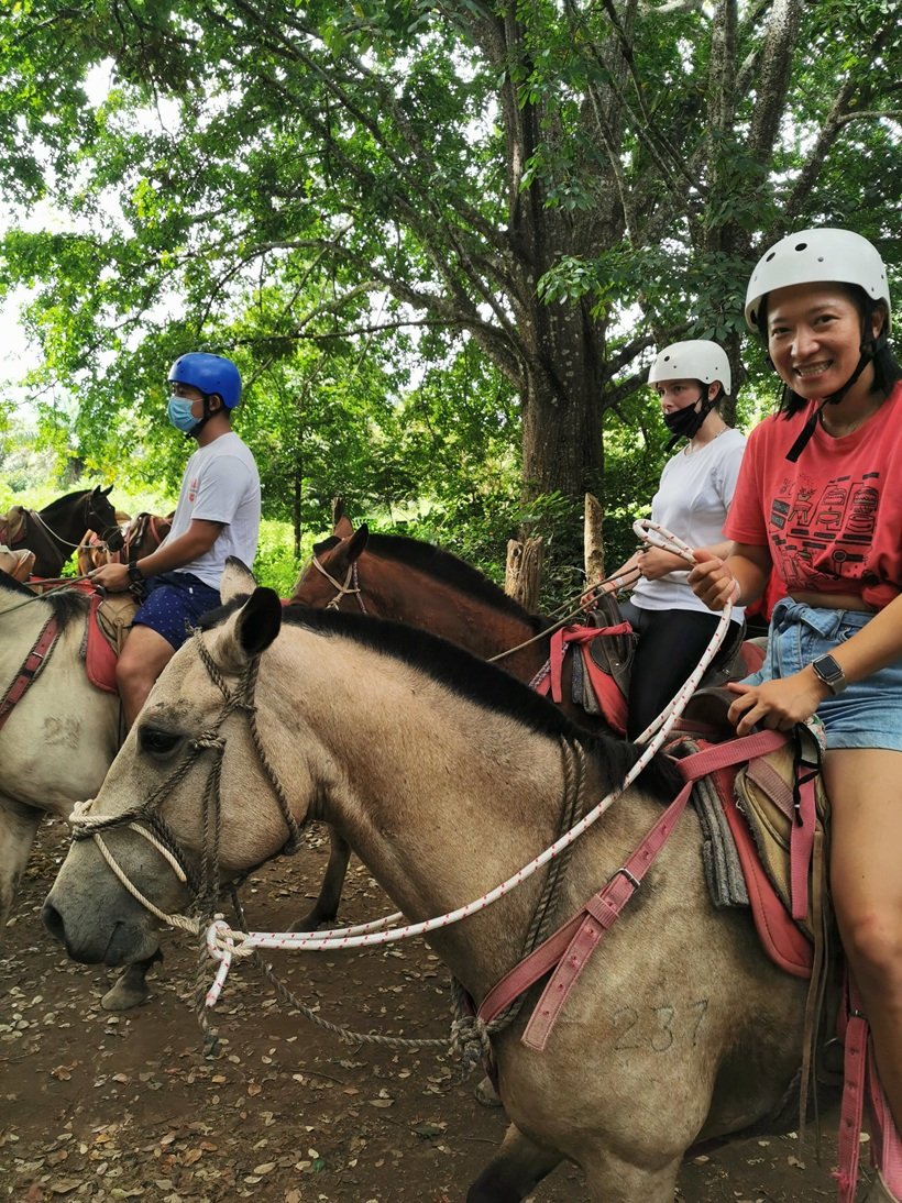 horse riding