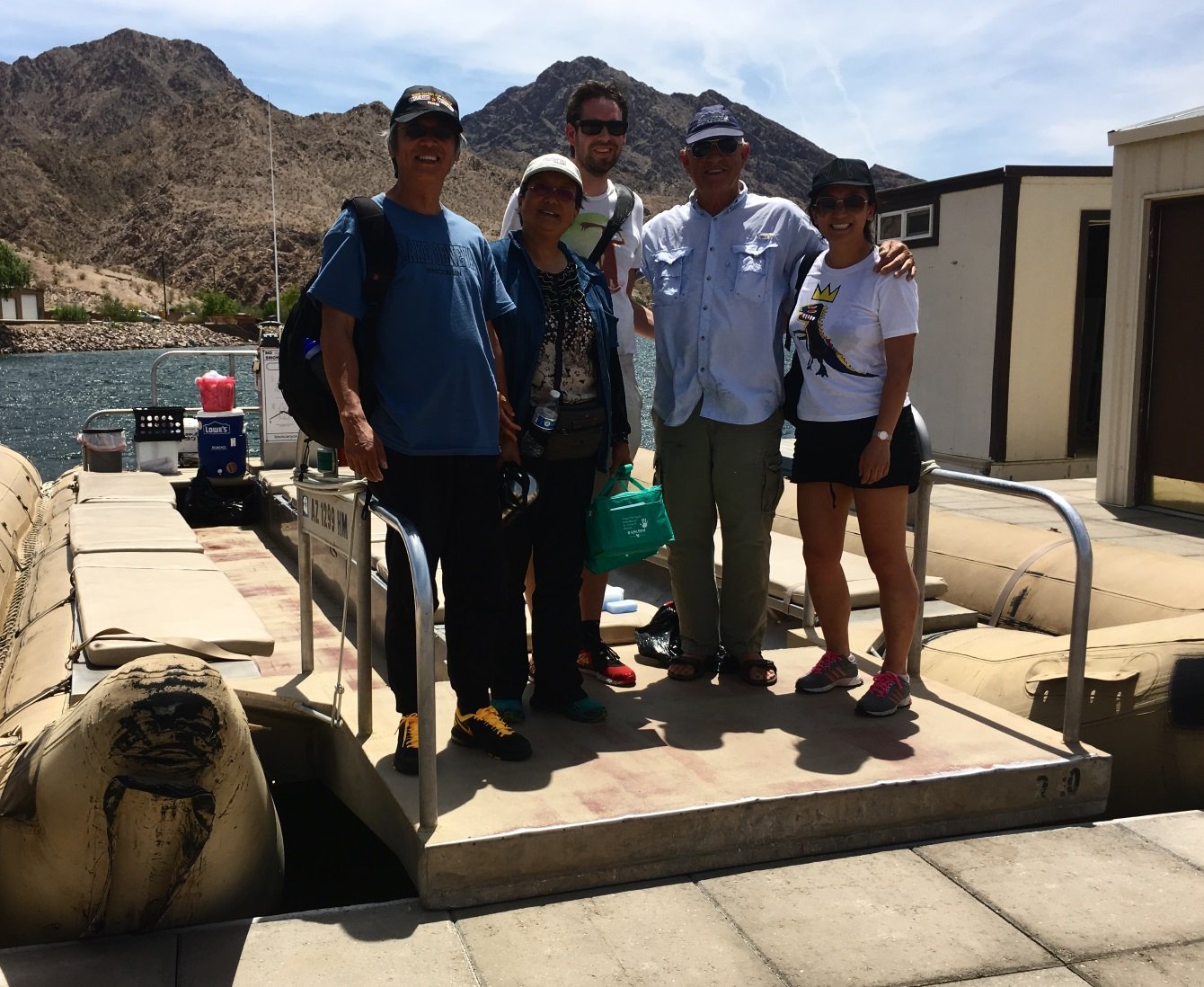 Picture with our guide Guide