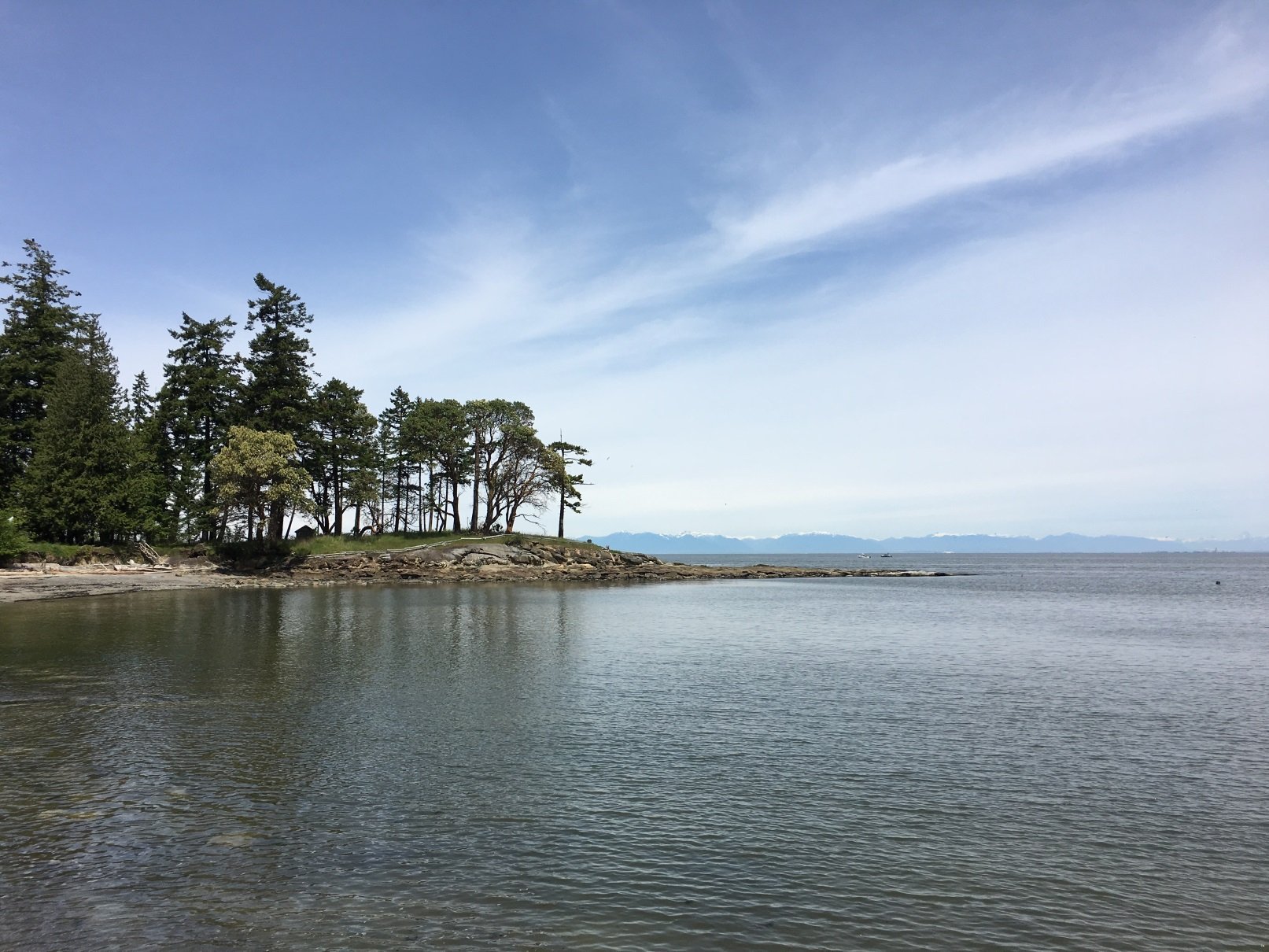 View on water
