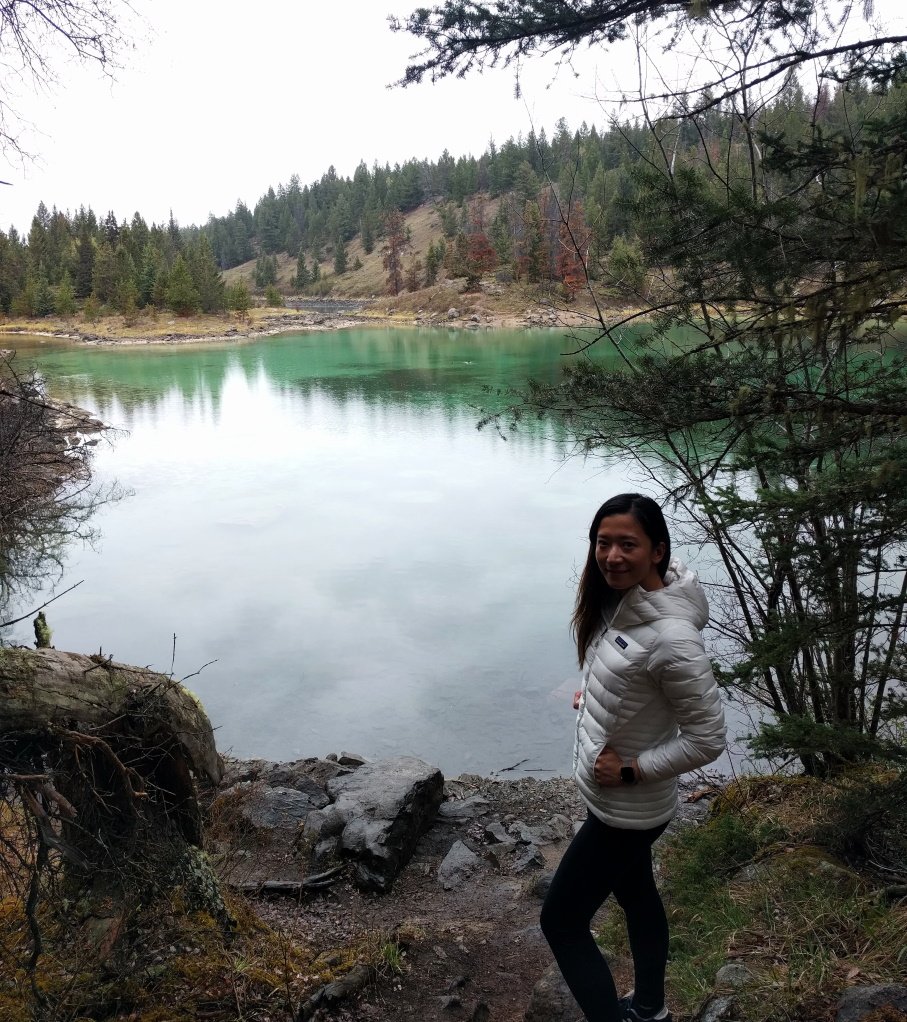 Here we stopped for a short hike lake