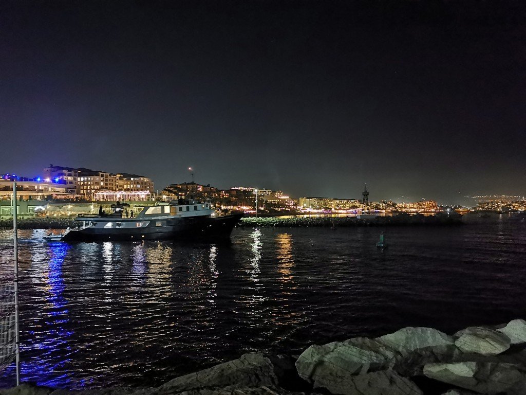 beach at night