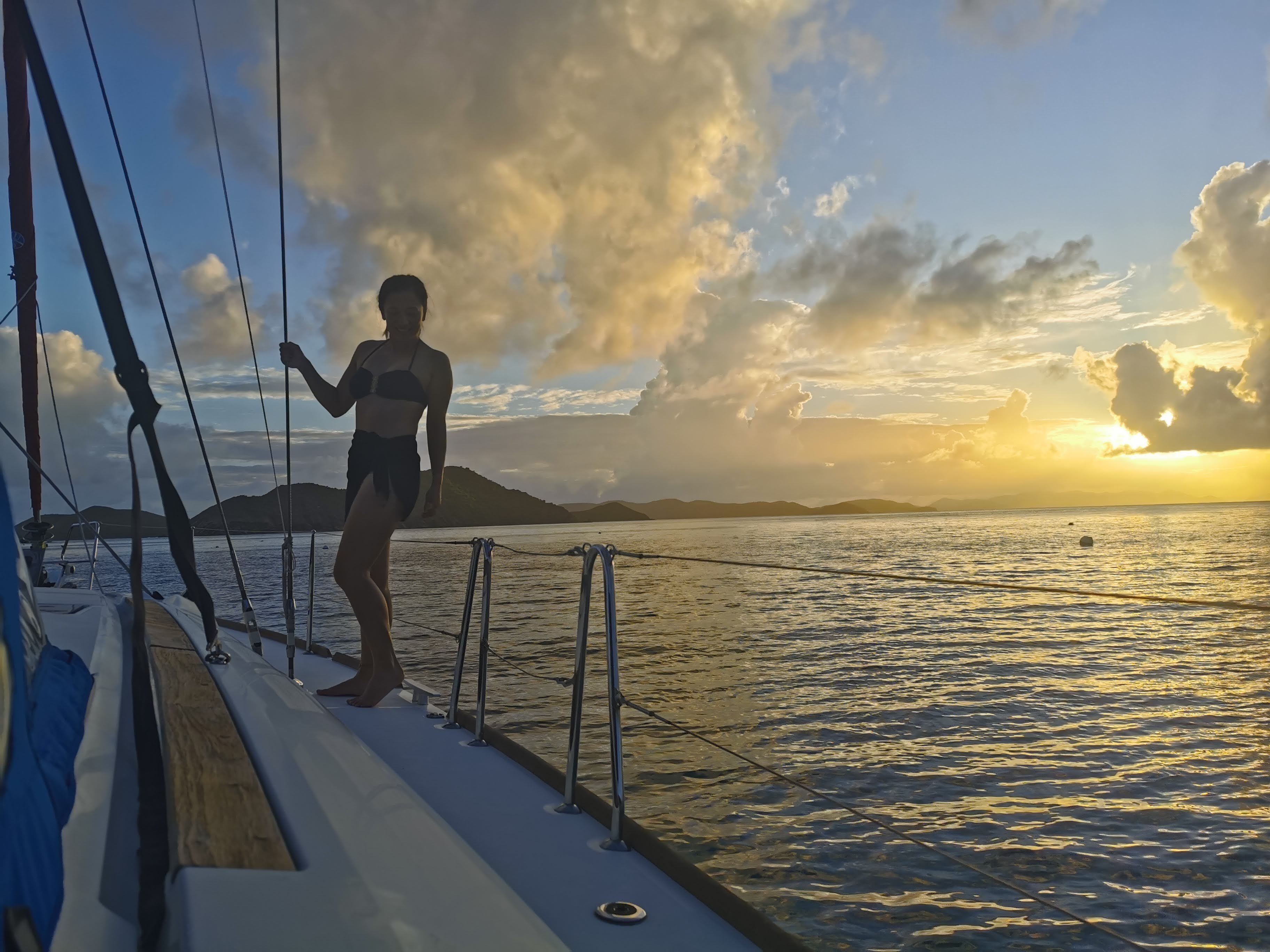 JJ on boat