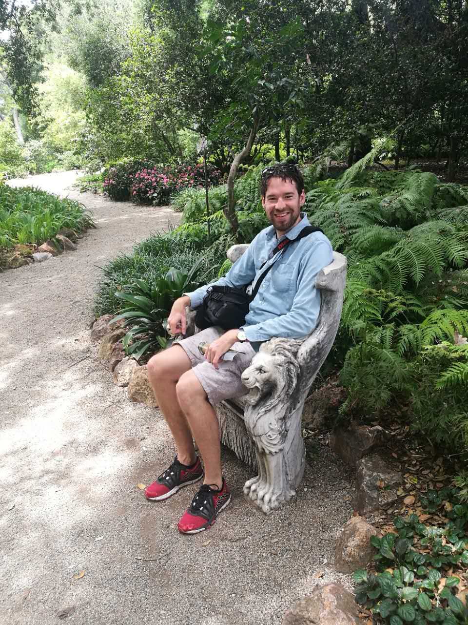 Resting in the Stone Throne Alex throne
