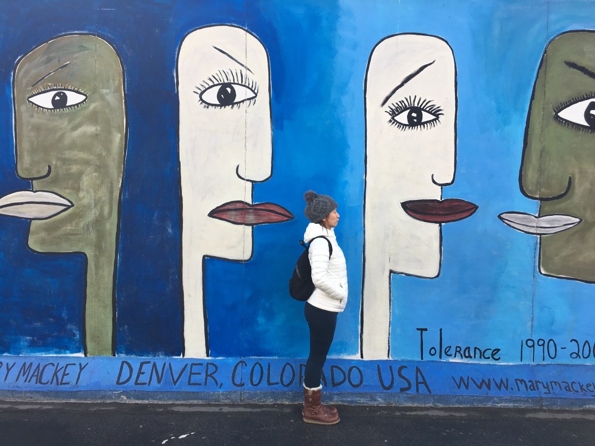 Berlin Wall faces